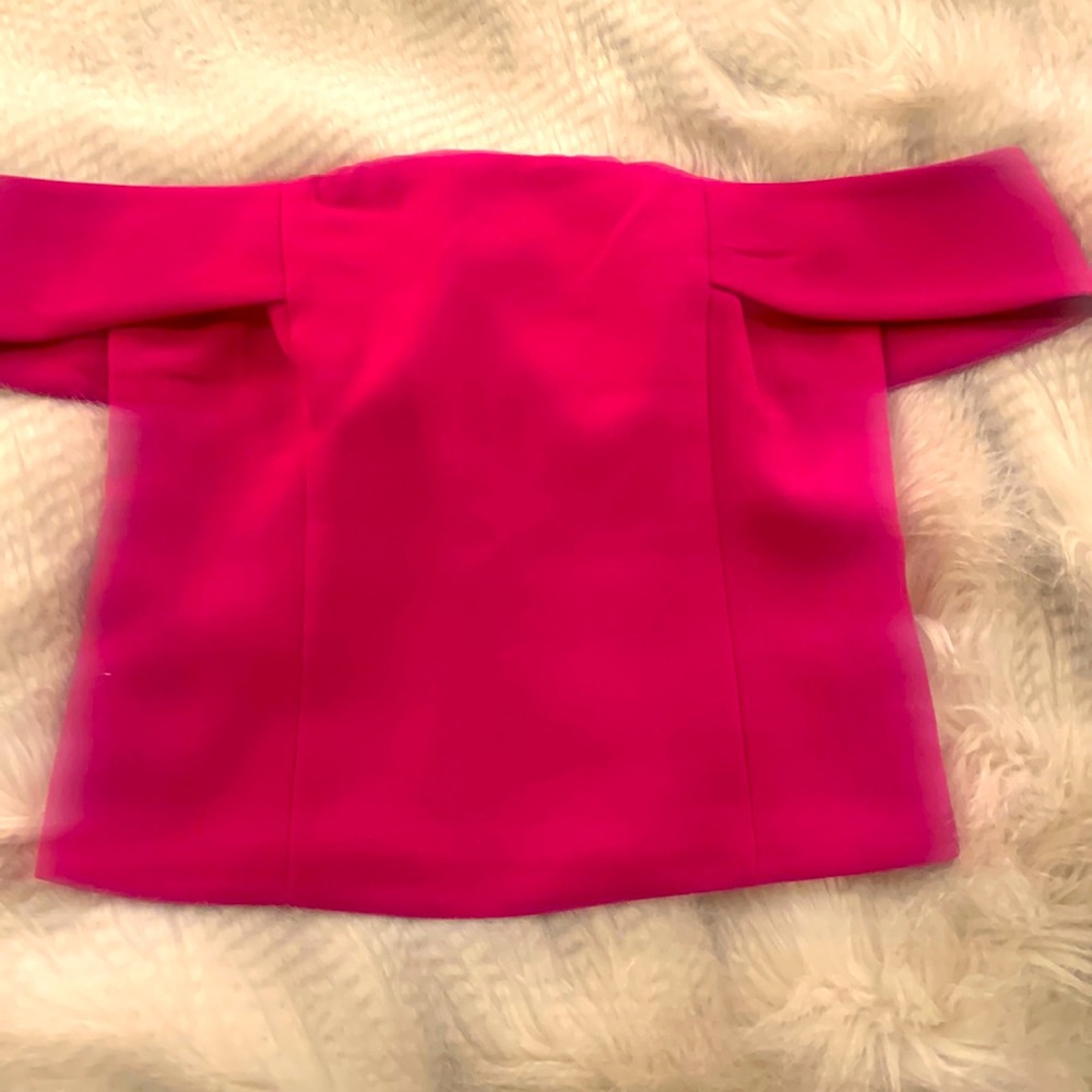 Express hot pink top size 8